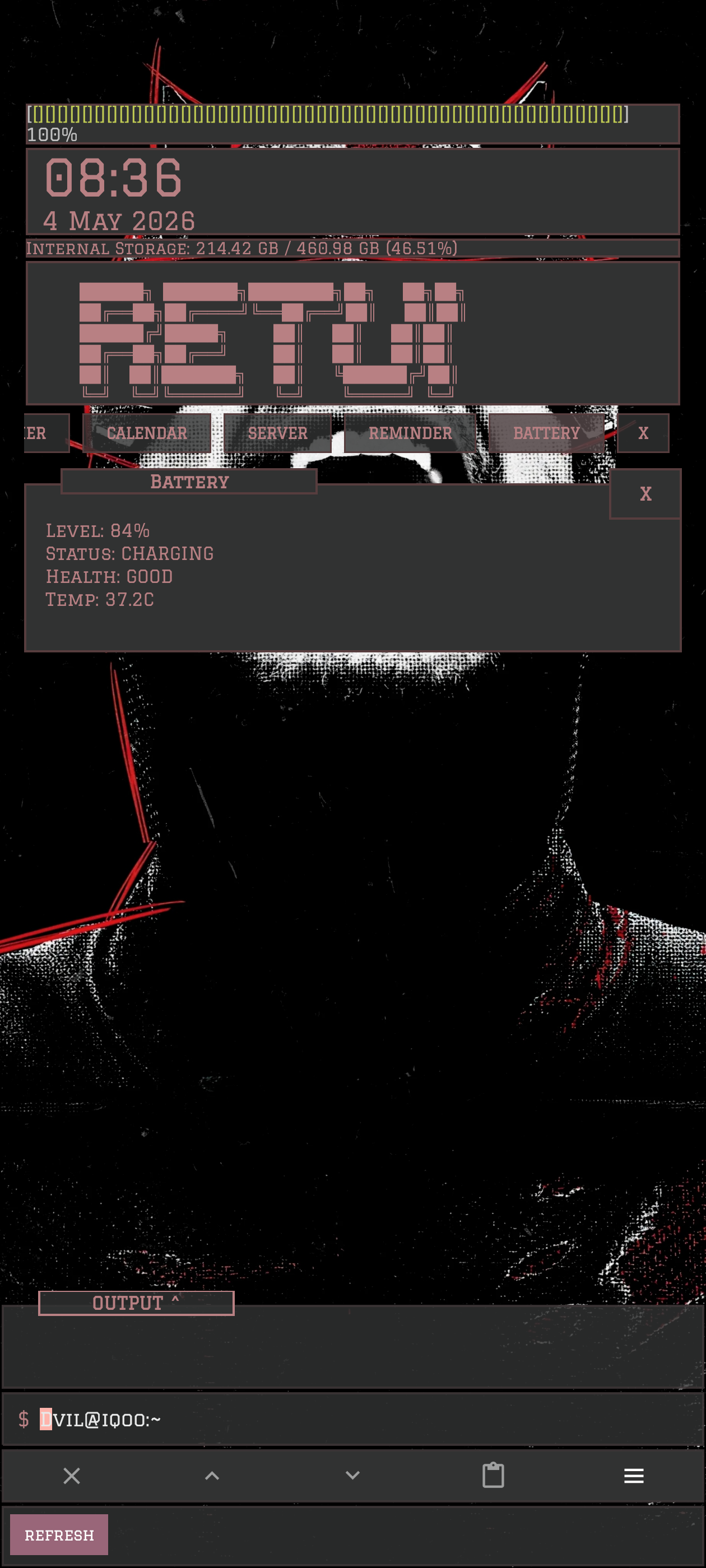 Re:T-UI launcher home screen on Android